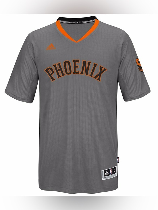 adidas Other - Phoenix Suns Adidas NBA Climacool Grey Pride Blank Men's Swingman Jersey 2XL